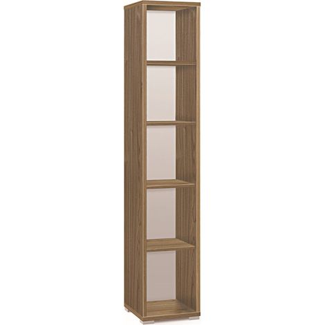 Colonne ouverte 39L x 41P x h199 – Finition bois de noyer – Sarmog (1/2)