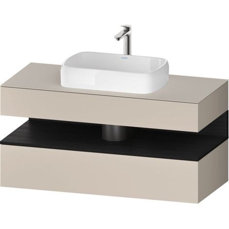 Duravit Collection One Konsolenwaschtischunterbau, 1 Auszug, 1 (1/2)
