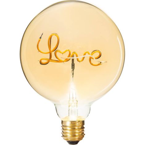 Lampadina led ambra love love d13cm e27 - Atmosphera créateur d'intérieur (1/5)