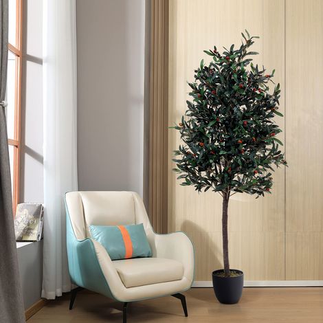 High-quality Durable Materials Artificial Olive Tree Decorative Plant in Planter (1/5)