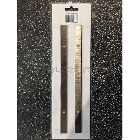 DOS PIEZAS CUCHILLAS PARA CEPILLADORA SCHEPPACH HMS1070 MODELO 2017