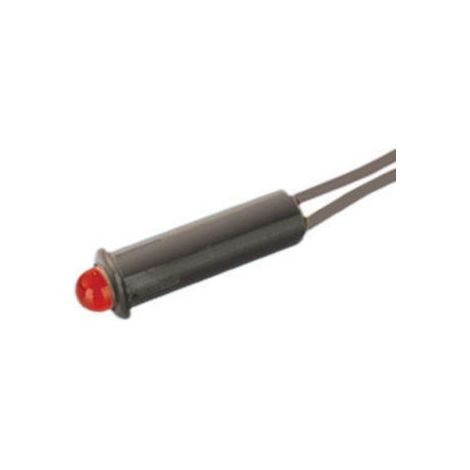 Lampada a camera con LED giallo 5 mm Electro Dh 12.727/5/A 8430552070107