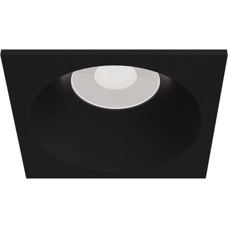 Faretto da incasso Downlight in Alluminio Zoom Nero (1/4)