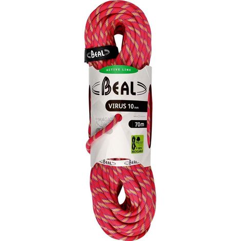 Cuerda virus 10mm 70m - rosa BEAL (1/4)