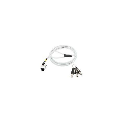 Sicherheitskabel mobilis Stahl 1,8 m 4 mm (1/3)