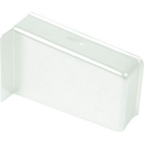 GUSCIO COPERTURA PLASTICA MM 67/43 BIANCO SX. Prezzo per 1 pezzo. (1/2)