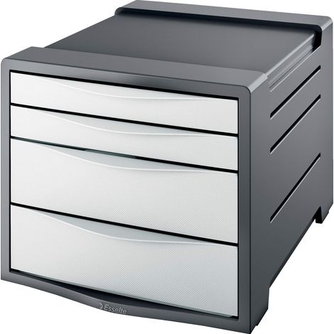 Esselte Vivida - file storage boxes & organizers (White, Polystyrene, A4, 254 x 350 x 61 mm)