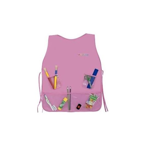 Lebez 80471 babero para pintura Niños Rosa Nylon