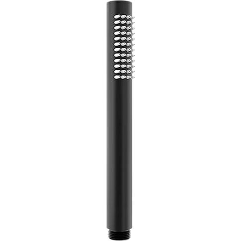 Doccino tondo in ottone nero opaco monogetto anticalcare (1/5)