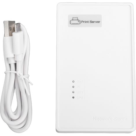 Supporta server di stampa Windows, ricevitore di stampante wireless WiFi condiviso con porta USB, rete stabile per l'ufficio. (1/5)