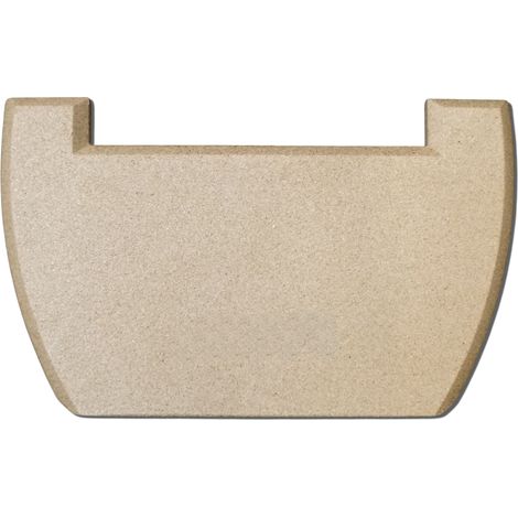 Déflecteur pour poêles à cheminée 650 de Contura - vermiculite - dimensions d'encastrement parfaitement adaptées