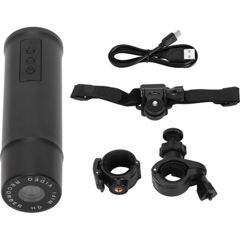 Eosnow Dash Cam 1080P Helmkamera 120 Grad Weitwinkel Wifi Mini Outdoor Sport für Fahrrad Motorrad (1/5)