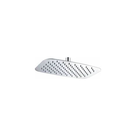 Pulvériseur de douche rectangulaire gris finition chrome 21x21 [IMEX®] (1/2)