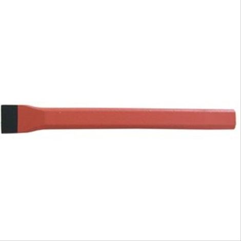 Bédane de mécanicien 200 x 26 mm – Pointe trempée 50-58 HRC pour acier et tôles – Outil de précision pour mécanique –