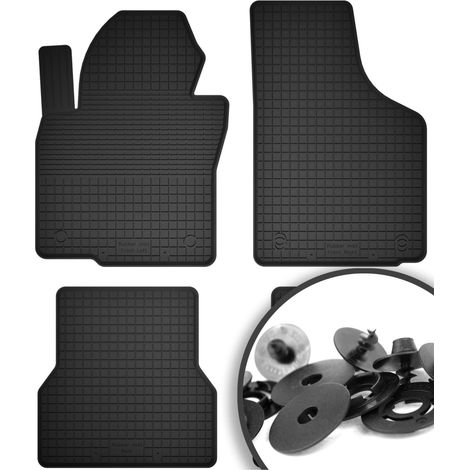 Alfombrillas de goma + topes para: Audi A3 8P hatchback, sportback, cabrio (2003-2011)