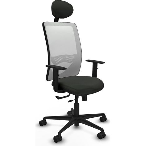 Sedia da ufficio piqueras y crespo Zulema nero imbottita (1/2)