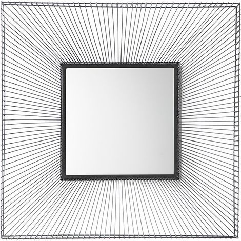 Miroir mural design carré KOOM – L 90 x H 90cm (1/3)