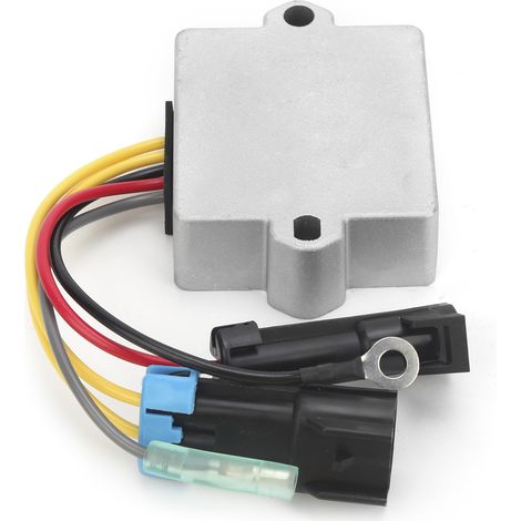 Régulateur de tension redresseur 194‑3072K‑1 compatible moteur 25 cv (démarrage électrique 4 temps) 2 0G760300 à 1B344298 1999‑2005 (1/5)