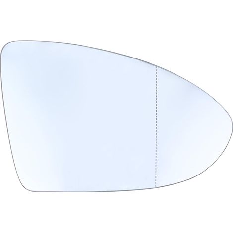 Verre Rétroviseur Chauffant Droit pour Golf 7 – Miroir Rétroviseur Voiture Compatible, Rétroviseur Extérieur Voiture avec Dégivrage (1/5)
