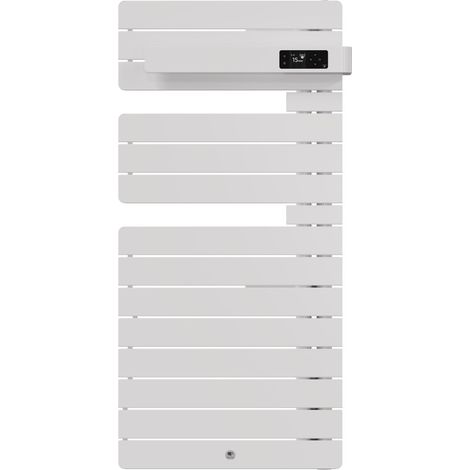 Thermor – Sèche-serviettes électrique 500W à droite blanc brillant – Technologie 3CS pour chaleur constante – 483335