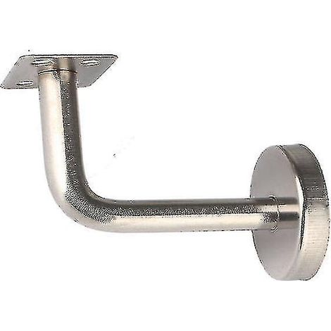Lot de 4 supports de main courante en acier inoxydable pour escaliers, fixation murale et autres accessoires. (1/5)