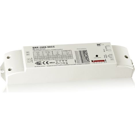 Driver réglable RF PUSH 8-48V 50W multicourant (250-1500mA) - (1/5)
