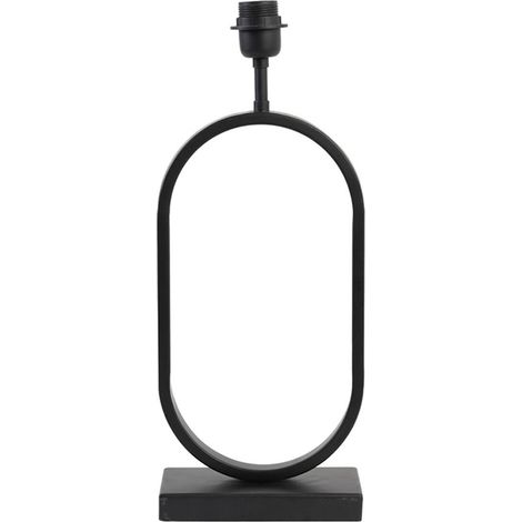 Light & Living - tischlampe - Jamiri - schwarz - metall -