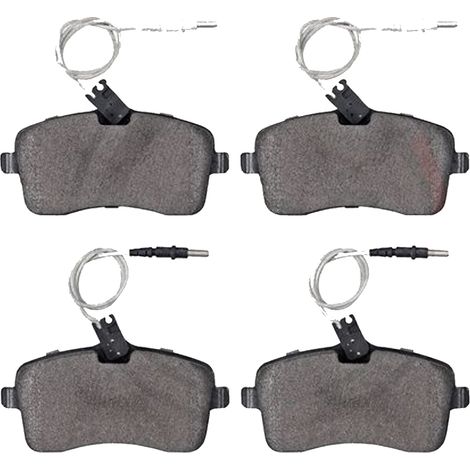KIT PASTIGLIE FRENO ANTERIORI compatibile con PEUGEOT 407 SW (6E) / PASTIGLIE FRENANTI AUTO OEM P 61 109, / SOSTITUZIONE DIRETTA / BASSA POLVERE / SILENZIOSO