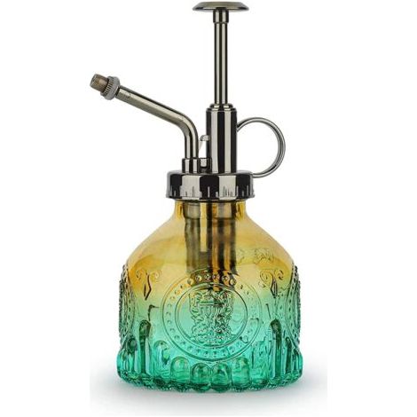 Pair - Verre Plantes Vaporisateur D'arrosage, 200ml Rétro avec Pompe Supérieure Arrosoir, Pulvérisateur Brumisateur pour Jardinage Plantes (1/5)