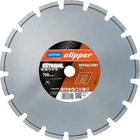 Disque diamant type RC540 D700 x 25.4mm NORTON CLIPPER - 70184627310