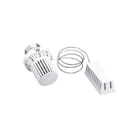 TESTA TERMOSTATICA UNI XH con LAMPADINA REMOTA (5m)