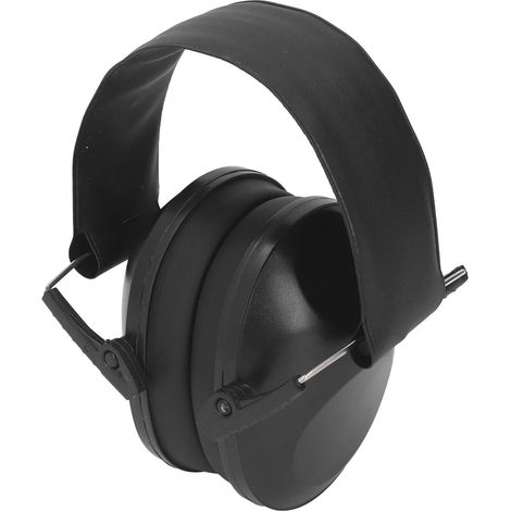 Casque antibruit pour bébé, protection auditive, idéal pour dormir et étudier (noir) (1/5)