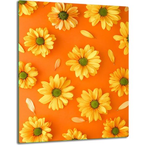 Glasplatte, Tischplatte, 40x52, Blumen (1/5)