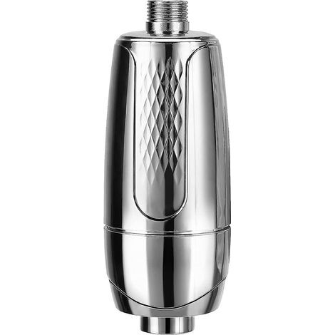 Ahlsen Filtre de douche Filtre de pomme de douche à 10 étages avec cartouches filtrantes remplaçables Pomme de douche adoucisseur d'eau pour éliminer le chlore de l'eau dure (1/3)