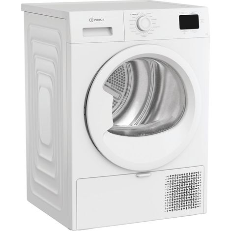 Indesit C YD 93D WW IT Asciugatrice a Pompa di Calore 9kg Bianca (1/5)