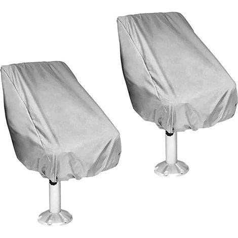 Housse de siège de bateau imperméable et anti-poussière, protection anti-UV pour siège de yacht d'extérieur, compatible avec les sièges de capitaine de pêche. (1/5)