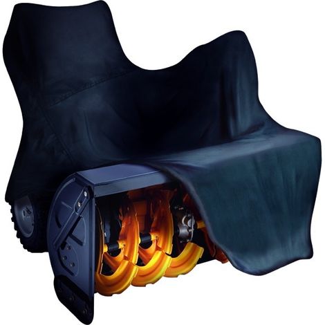 Housse polyester noire UNIVERSELLE pour fraise à neige
