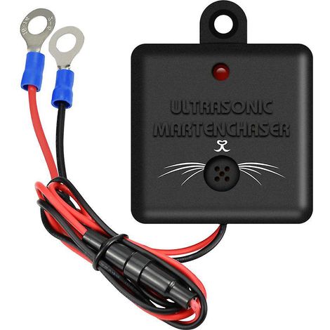 Nagetierabwehrgerät für den Motorraum, batteriebetriebenes Nagetierabwehrgerät, Ultraschall-Mäuseabwehrgerät für Autos, Mäuseabwehrgerät für die Garage, tierfreundliche Alternative zur Mausefalle