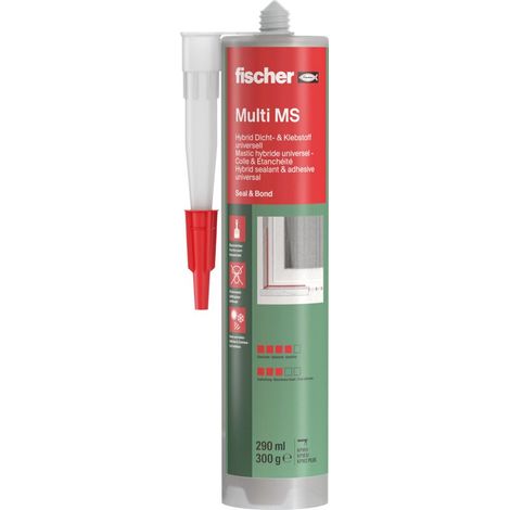 fischer Multi Kleb/Dichtstoff MS 290 grau (1/5)