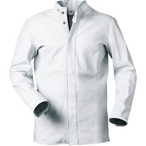 CRAFTLAND protection Schweißerjacke,Vollleder, Gr. M, natur (1/4)