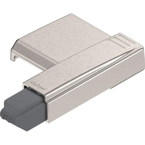 BLUM BLUMOTION 973A, Aufsteckteil Weitwinkelscharnier 170°, Zink vernickelt (1/4)