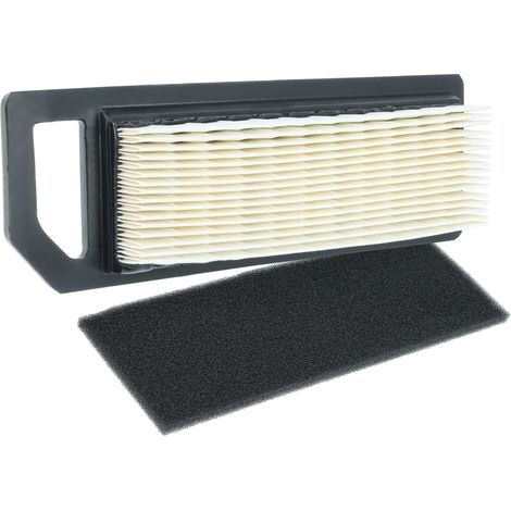 vhbw 1x filtro dell'aria, 1x pre-filtro compatibile con Kawasaki FJ151V, FJ180V motore tagliaerba