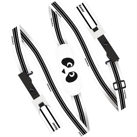 Sangle Porte de Ski et Bâton avec Motif Panda, Sangle de Transport pour Femmes,Hommes, Enfants Bandoulière Réglable pour Transport Pratique du Matériel de Ski en Cadeau