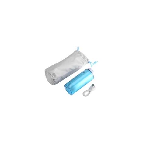 Blaues, wiederaufladbares, tragbares Bidet mit USB-Anschluss – praktische Toilettendusche für Reisen und Badezimmer (1/5)