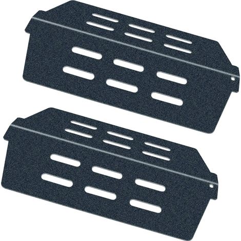 7622 33,7cm Flavorizer Barres pour Weber Genesis E/S 310 320 330 (avec Boutons de brûleur Avant), Pièce de Rechange du réflecteur de Chaleur, Ne Convient Pas à Genesis II/LX 310/340, 2 pièces