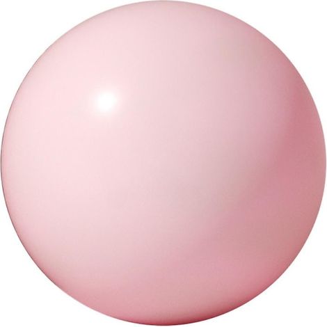 Petit ballon d'exercice rose pour yoga, gainage et stabilité, mini ballon de fitness pour kinésithérapie (1/5)