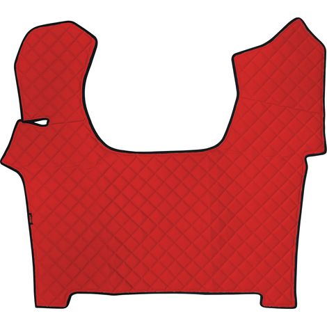 Tappeto centrale in Skeentex - Rosso - compatibile per Iveco S-Way (10/1905/24)