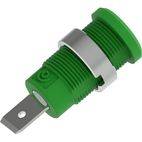 Electro PJP 3266-C-CD1-V Douille de sécurité Ø de la broche: 4 mm vert 1 pc(s) (1/2)
