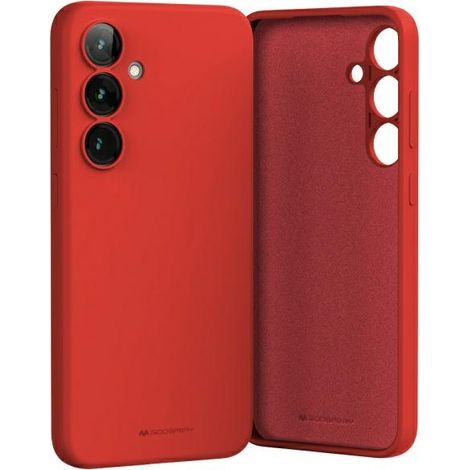 Silicone Mercury Samsung A16 A166 rouge
