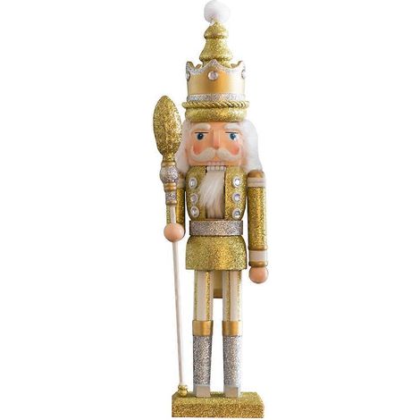 Weihnachtsfiguren: Nussknackerkönig und Soldat aus Holz (1/3)
